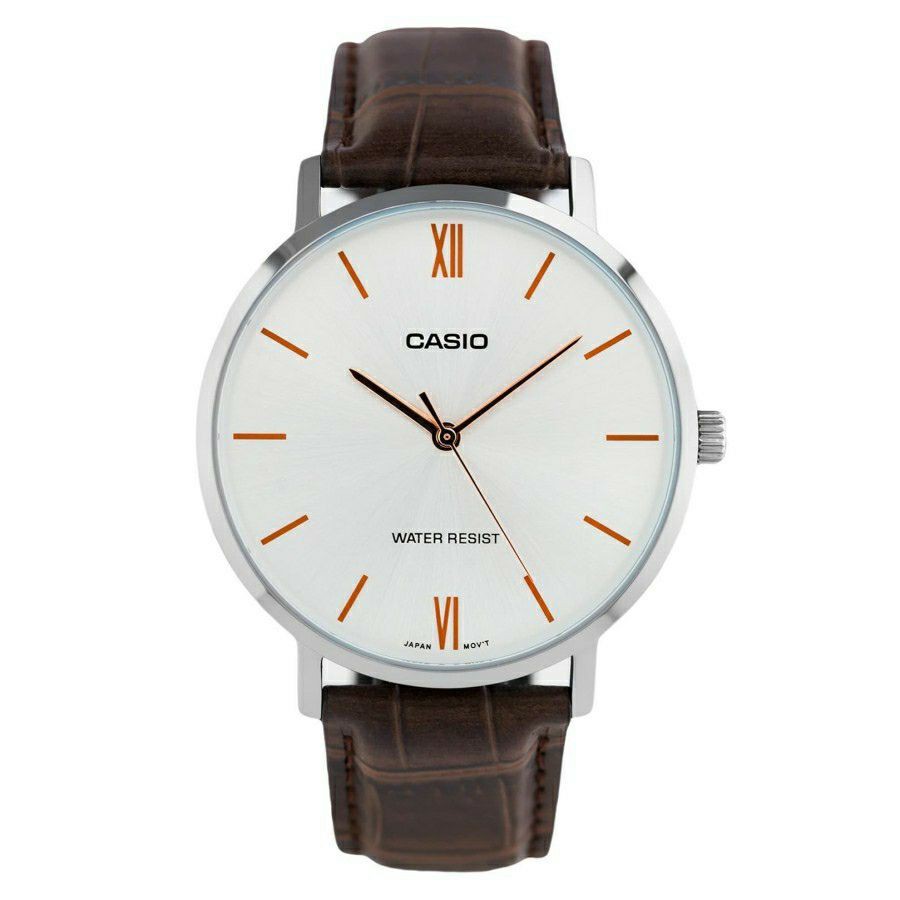 Jam Tangan Pria Casio Kulit Original 1809