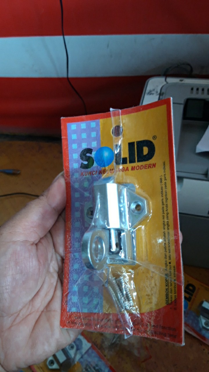 Spring Knip Solid 379 (kunci Jendela / Grendel Kodok)