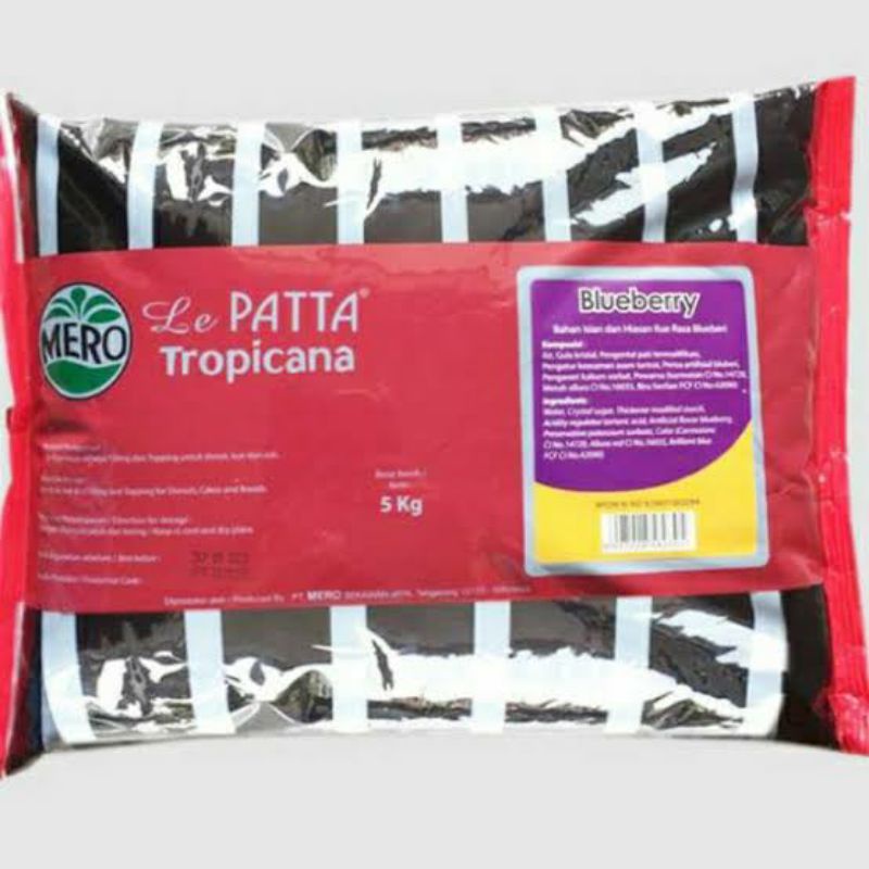 Selai Blueberry 250gr Lepatta