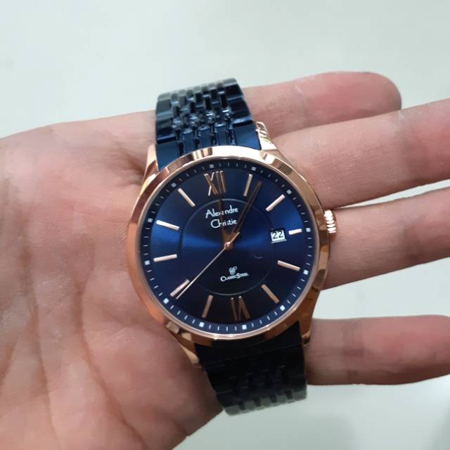 Alexandre Christie AC8585MD (Rosegold Blue)