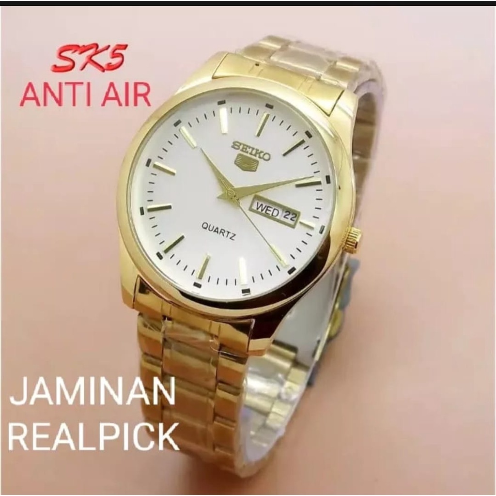 JAM SEIKO 5/ JAM TANGAN PRIA RANTAI MURAH