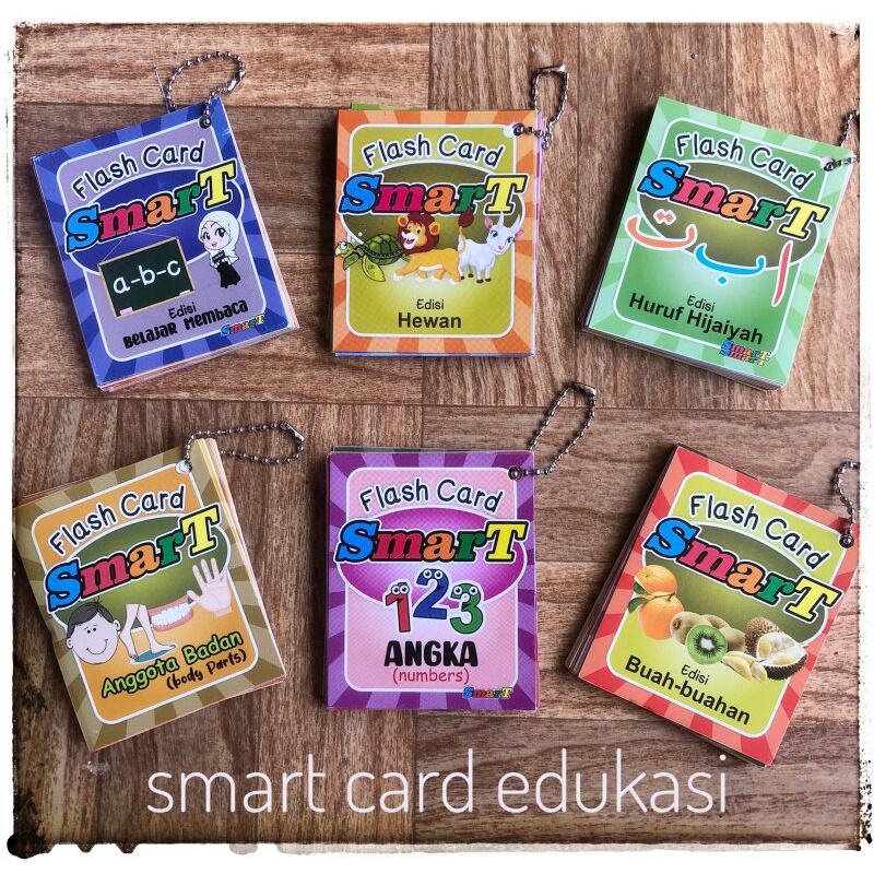Jual Flash Card Edukasi Anak/ Flash Card /Smart Flash Edukasi/ Flash ...