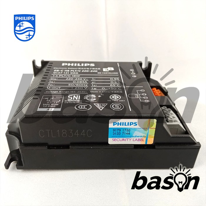 PHILIPS EB-C 118 PL-T/C 220-240V 50/60Hz - Ballast Elektronik