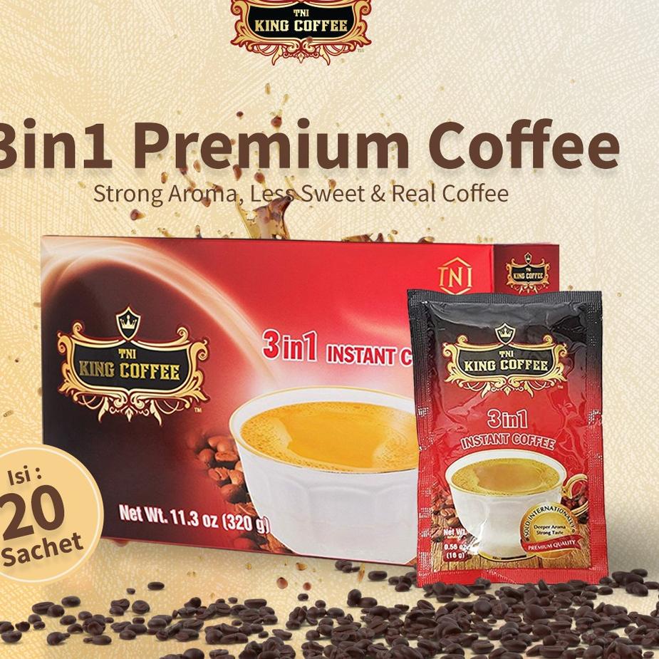 Kopi Vietnam Trung Nguyen TNI King Coffee 3in1 - 20 sachet