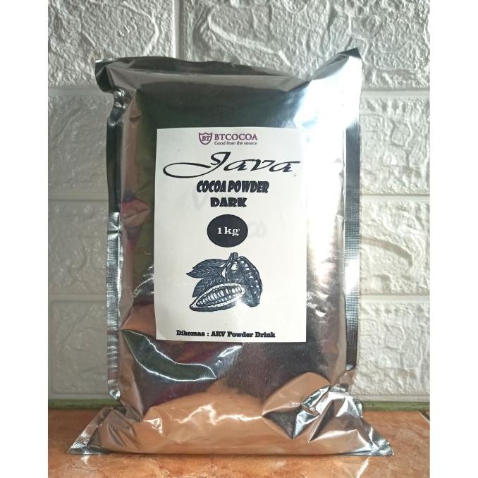 

JAVA COCOA DARK / DARK COCOA / COKLAT BUBUK / Reapack 1Kg