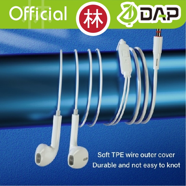 DAP DH-F4 Wired Earphone Hifi Stereo Sound - 1 Toples 30 Pcs