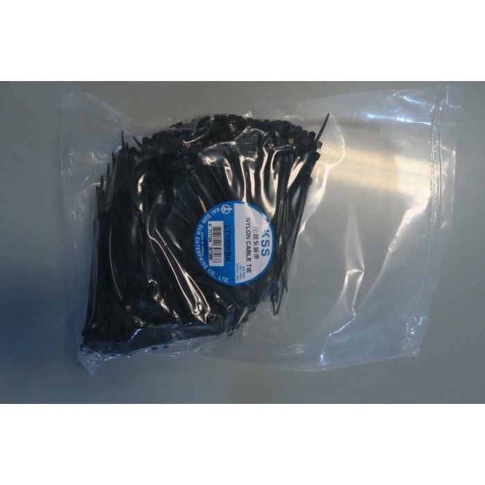 

READY Kabel Ties KSS LT 100 Hitam isi 1000 TERLARIS