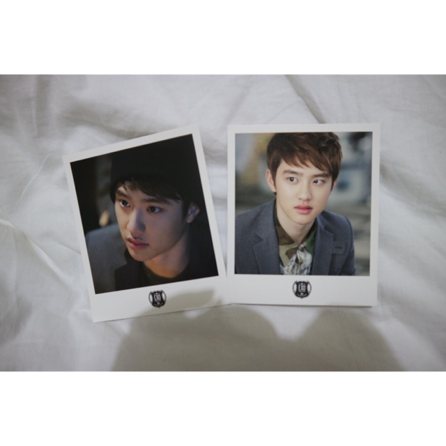 [EXO] Official Polaroid XOXO White Version - Dyo / Do Kyungsoo