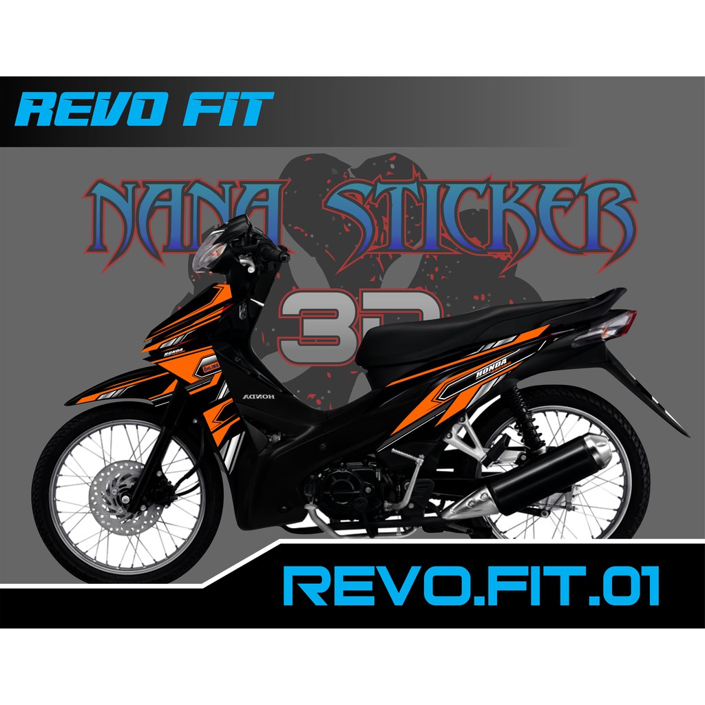 Jual Striping REVO FIT Stiker REVO FIT List Variasi Motor STICKER REVO FIT CODE 01 Indonesia Shopee Indonesia