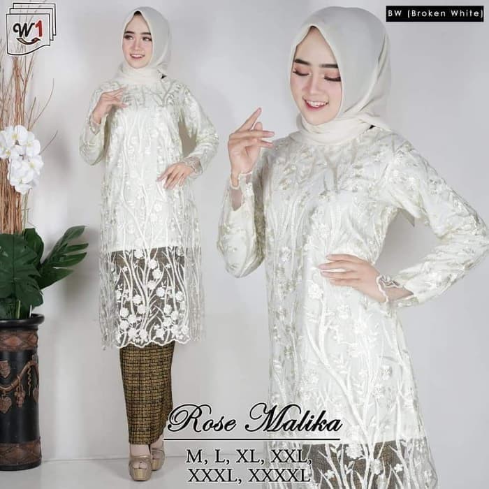 set kebaya rose malika berkualitas