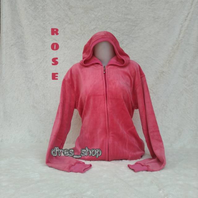 JAKET BEBE warna ROSE/PINK/MERAH JAMBU/MERAH MUDA