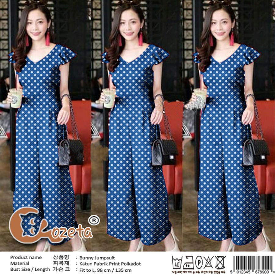 016 BUNNY JUMPSUIT BAJU STELAN WANITA DEWASA MODIS TERBARU CEWEK KEKINIAN GROSIR TANAH ABANG