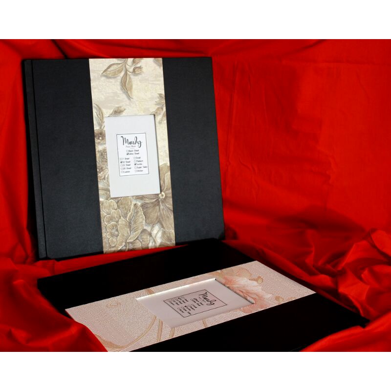 ALBUM PHOTO MAGNETIC/ LUBANG 4R/ 10 SHEET/ WHITE SHEET/ JUMBO