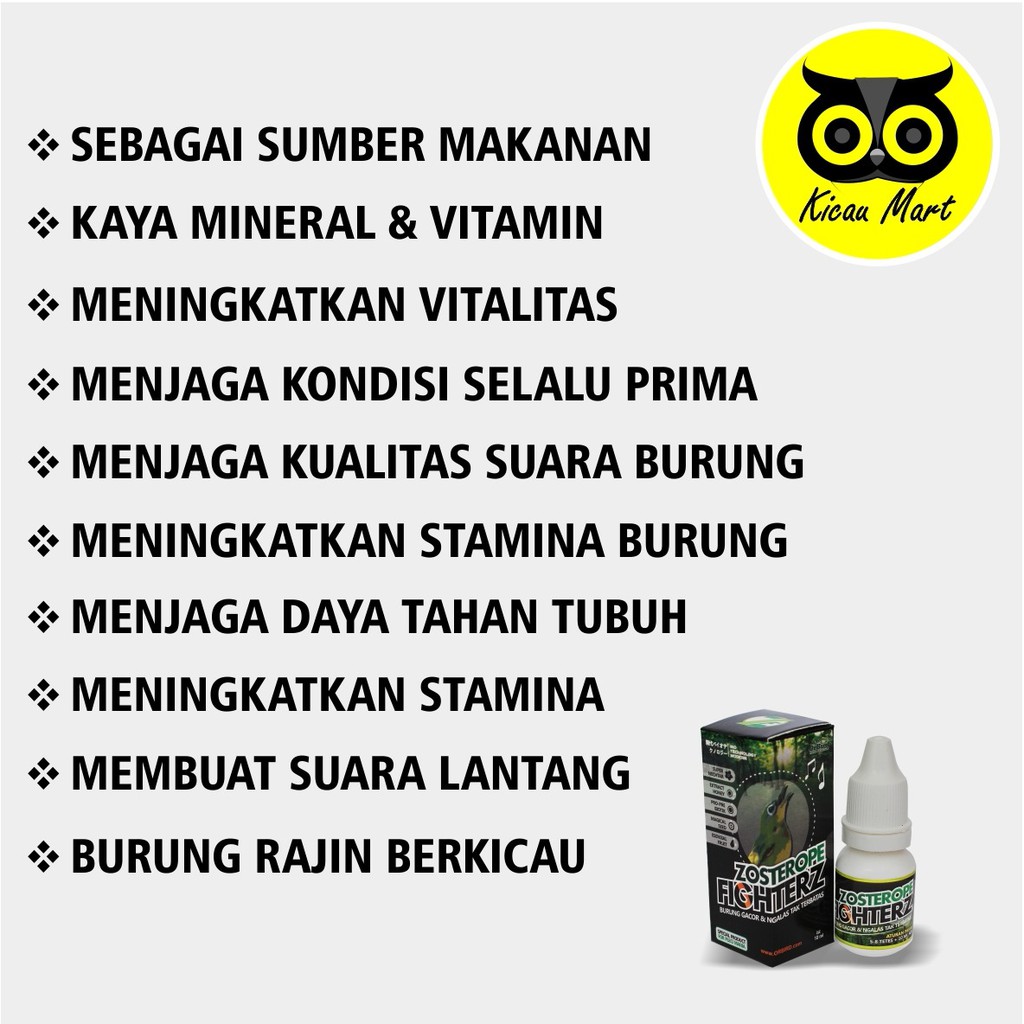 PAKAN MAKANAN MINUMAN HARIAN BURUNG PLECI KOLIBRI KONIN NEKTAR NECTAR ZOSTEROPE FIGHTERZ ORBIRD VTNZ