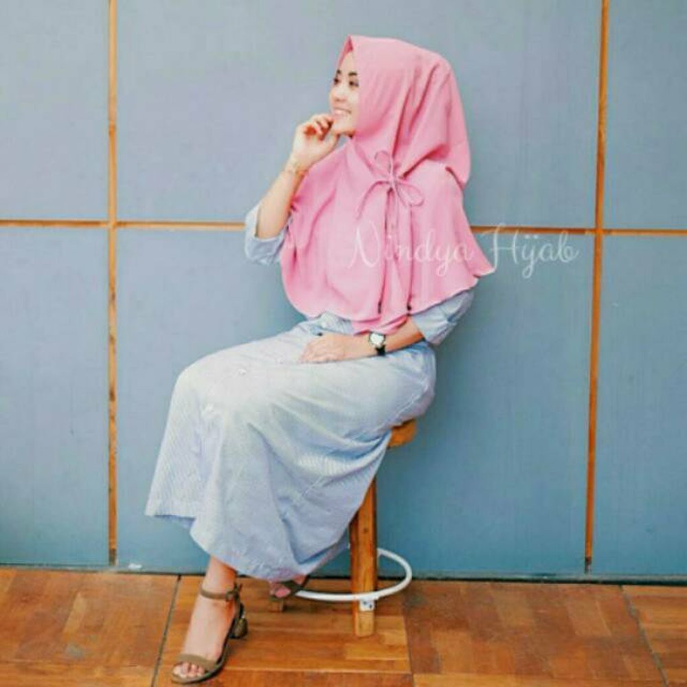 ✅ Jilbab Instan Aurora Non Pet Wolis Grade A Instant Non Pad