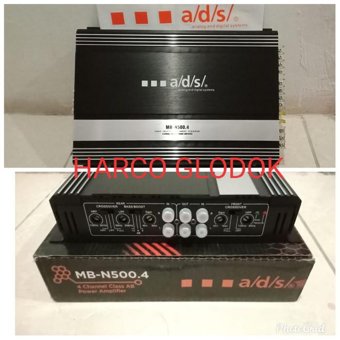 PROMO POWER ADS 4 CHANNEL MB-N500.4 CLASS AB |Power Amplifier