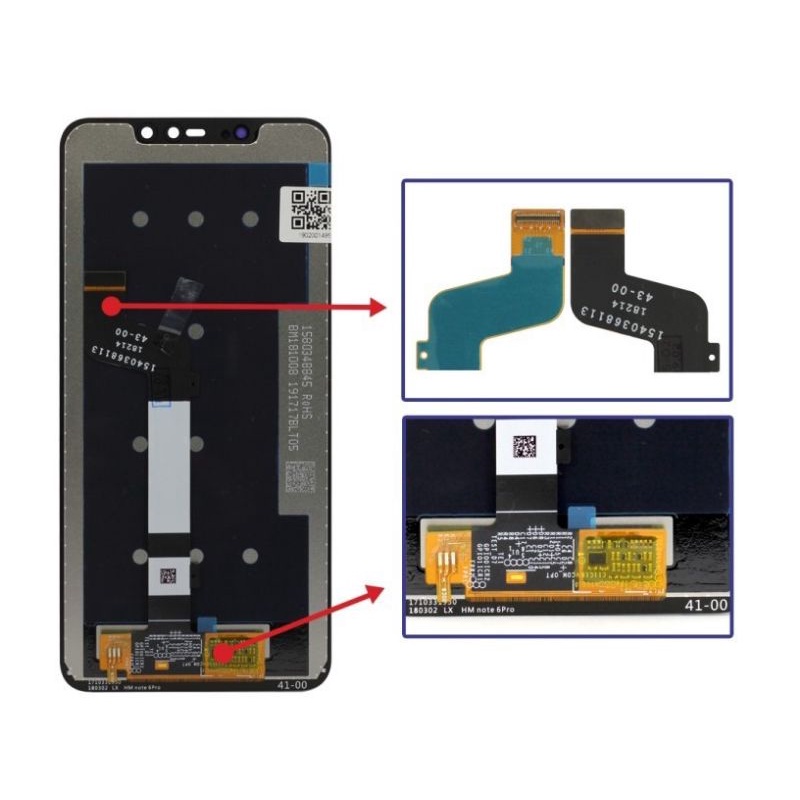 Lcd Touchscreen Xiaomi Redmi Note 6 Pro Fullset Original