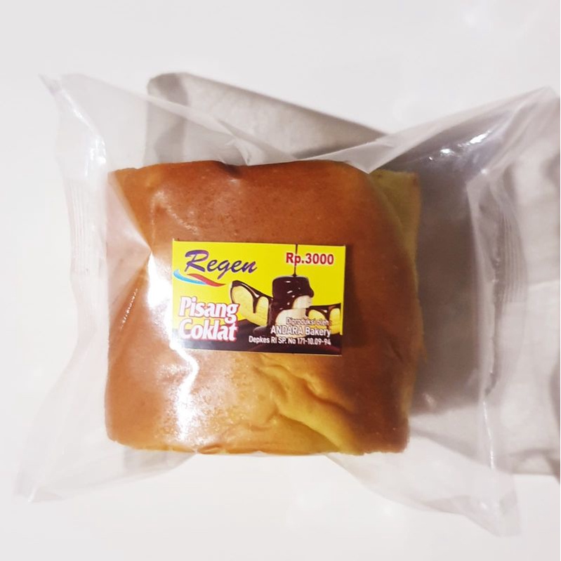 

Roti Gulung pisang coklat
