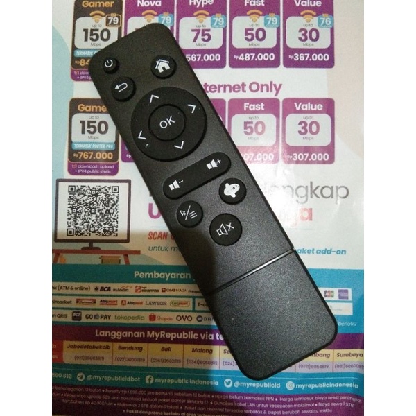 REMOT STB XL HOME AKARI AX512/REMOT SET TOP BOX ANDROID TV