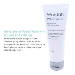 ★ BB ★WARDAH Crystal Secret Foaming Cleanser | WARDAH White Secret Facial Wash With Natural AHA 100 ml