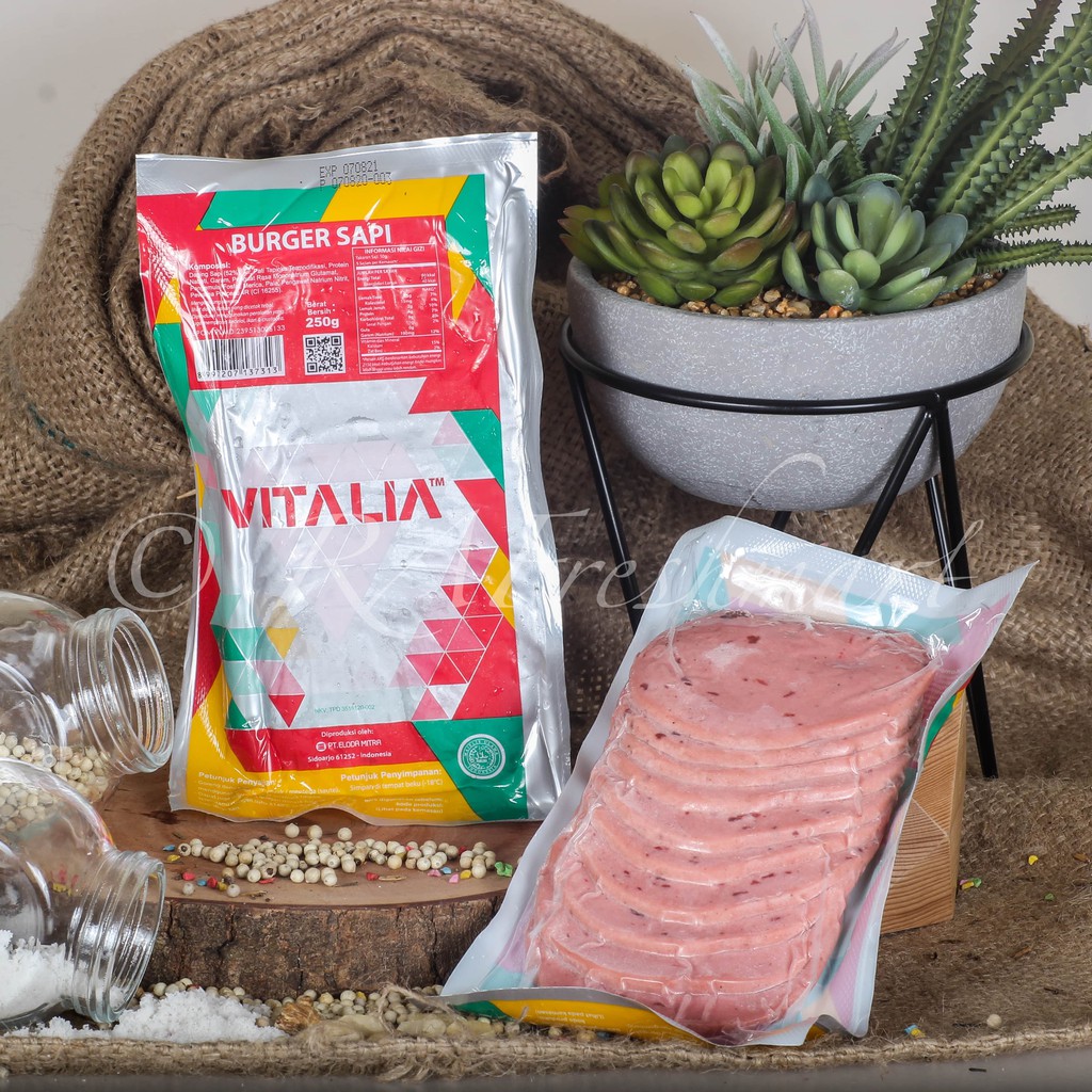 

VITALIA BURGER SAPI 250 GRAM