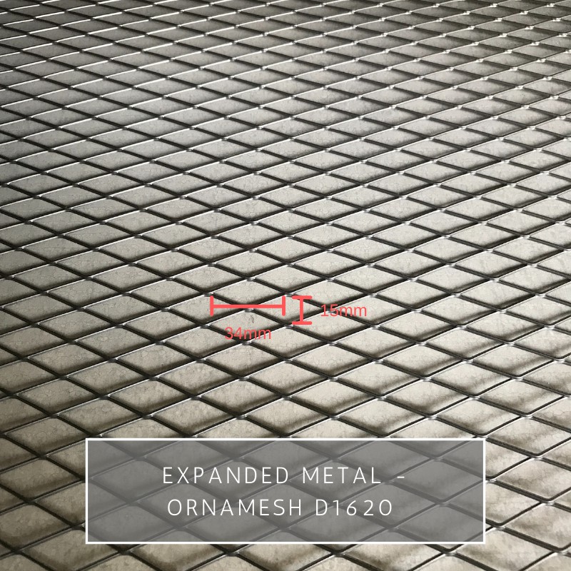 Expanded metal - Ornamesh D1620 (lbr)
