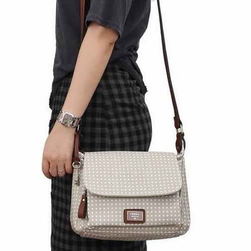 TAS SELEMPANG WANITA IMPORT BRANDED/FOSSIL MARBALA 1063#A082