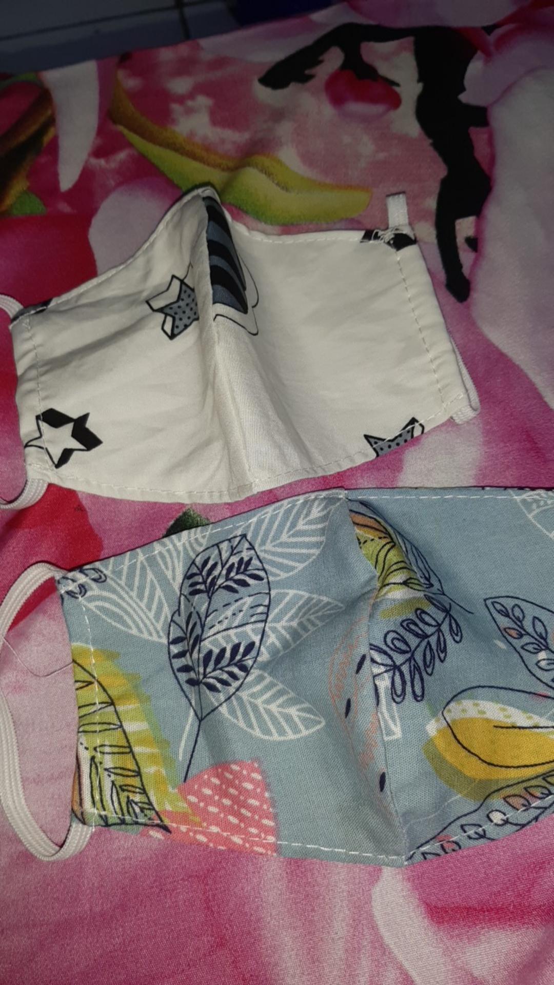 Sale! Masker Anak 2 Ply Bisa Direfil Tisu Bahan Katun / Termurah