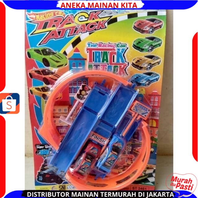 Mainan Anak Laki Track Racing Set ST2461 Jalur Mobil Balap