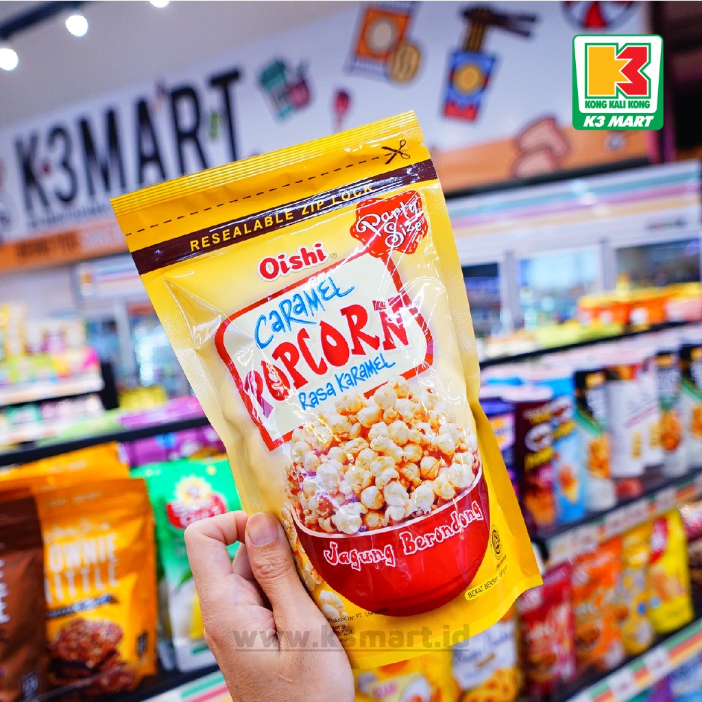 Oishi Popcorn Caramel 100gr