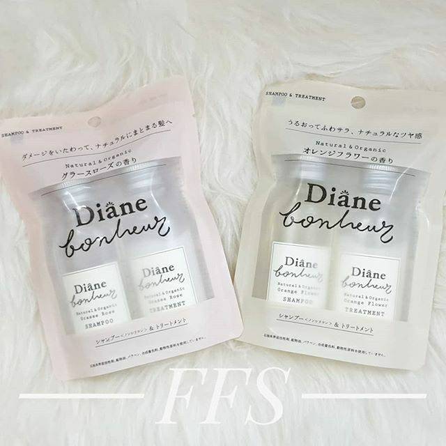 DIANE BONHEUR Shampoo &amp; Treatment Trial Set (40ml x 2)