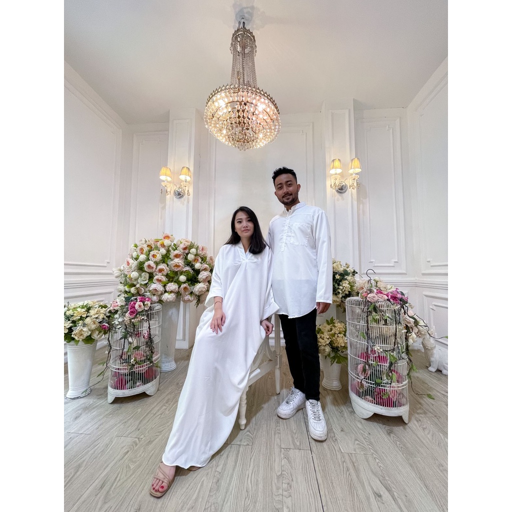 9624A#couple lebaran,set couple,dres lebaran,dres couple,pakaian couple