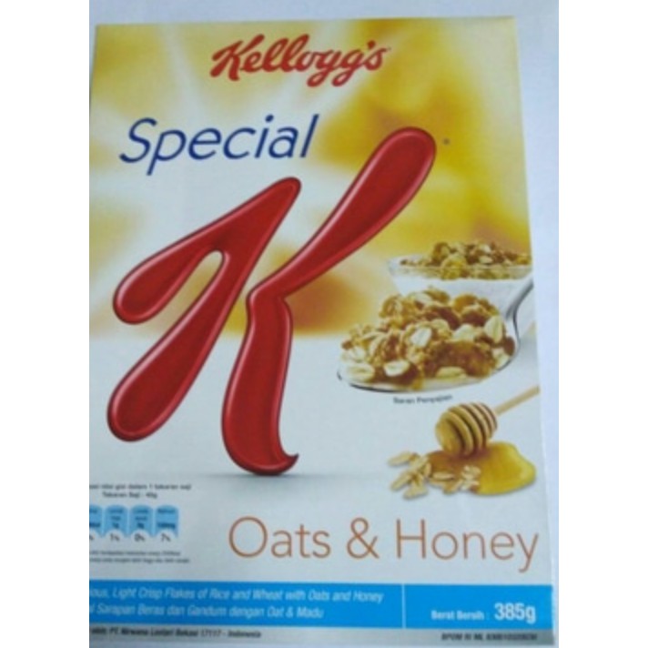 

Kellogs Special K Oats Honey 385 gr