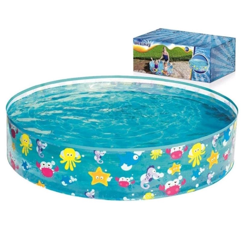 Kolam anak tanpa pompa