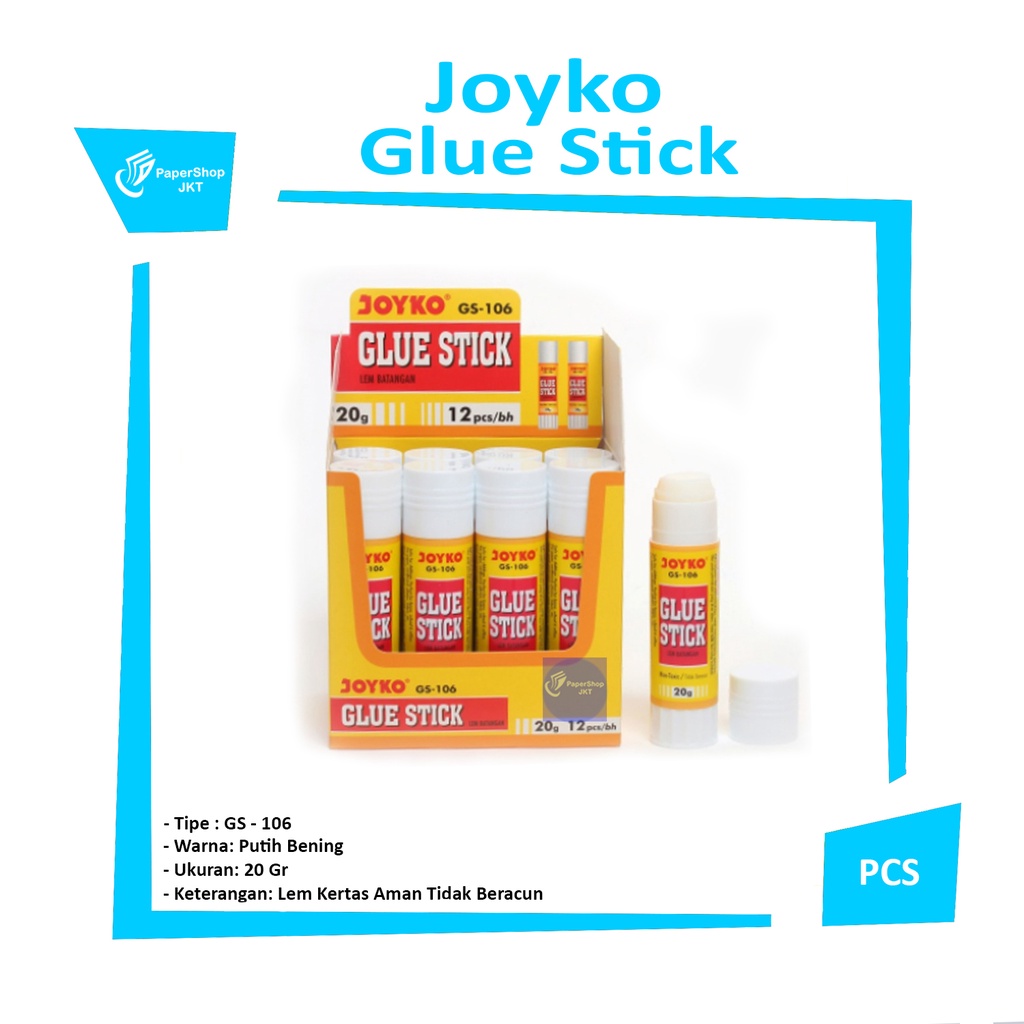 

JOYKO - Glue Stick - Lem Batang GS-106 20gr - Pcs