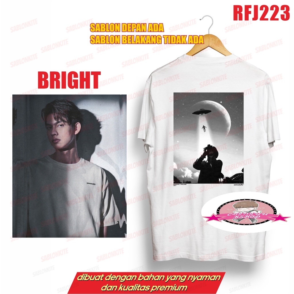 (RF) KAOS BAJU TSHIRT BRIGHT VACHIRAWIT THAILAND UFO ASTROO