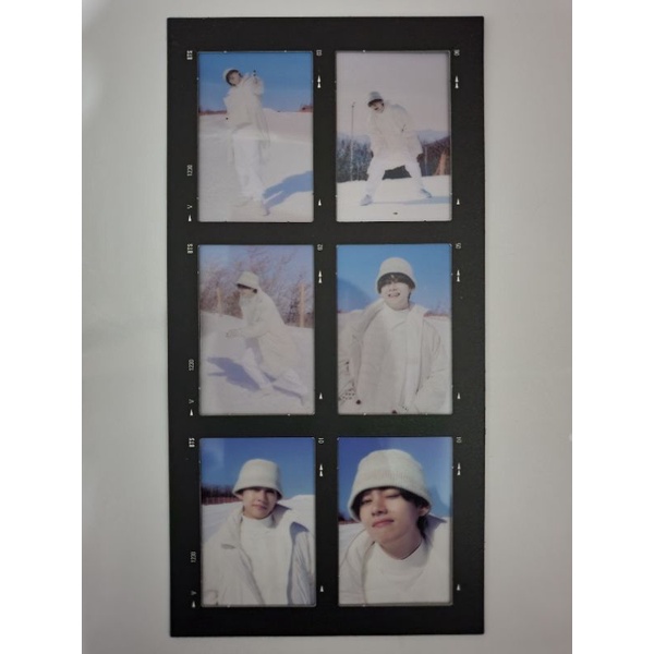 6 cut photofilm winter package taehyung