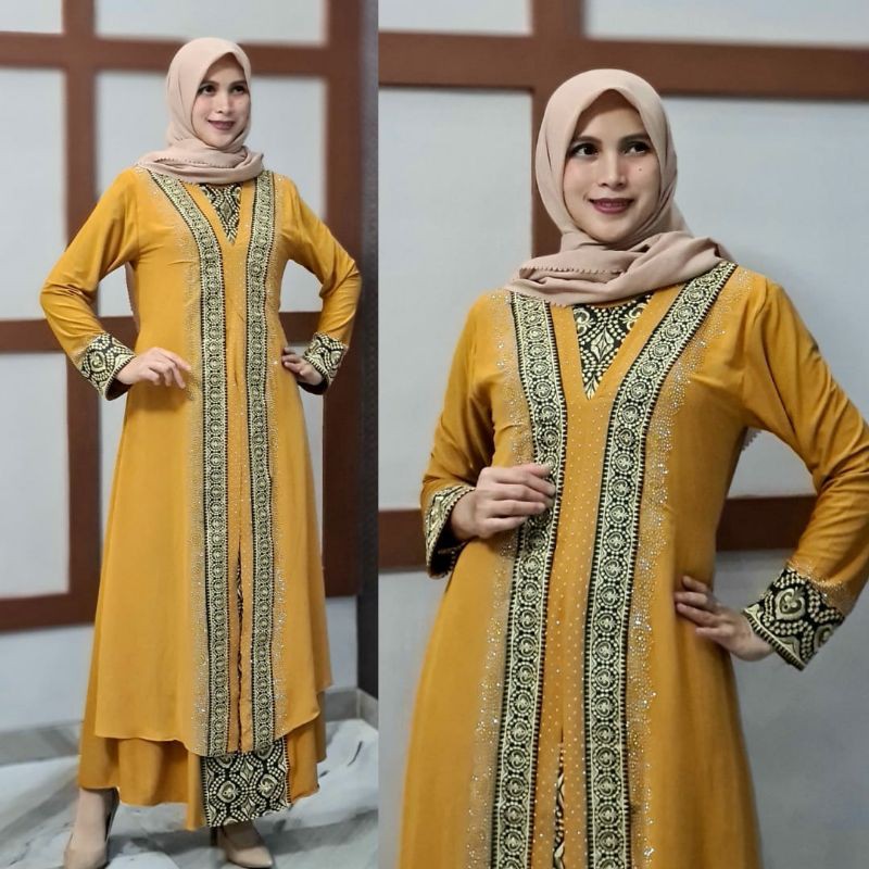 ( BEST SELLER ) GAMIS ABAYA TURKI  WARNA TERBARU