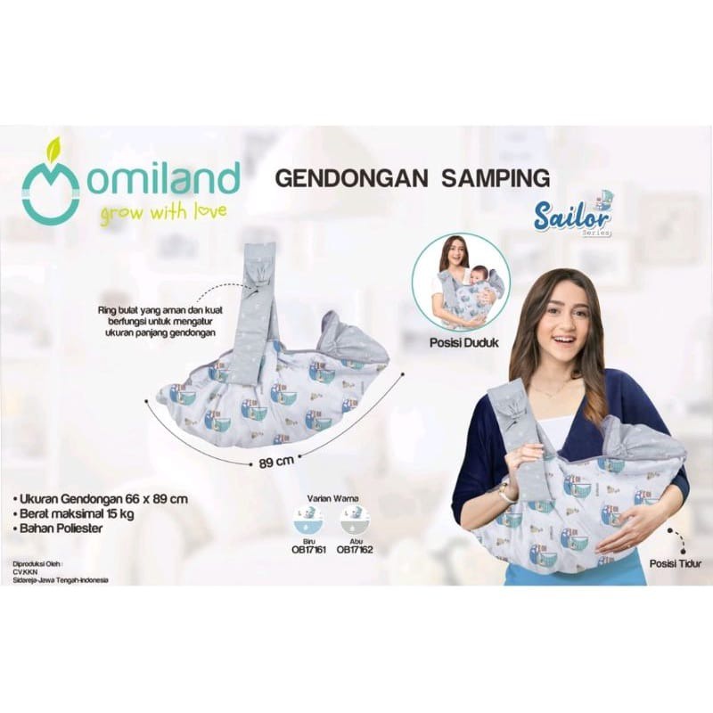 Omiland Gendongan Bayi Samping OB17161-17162