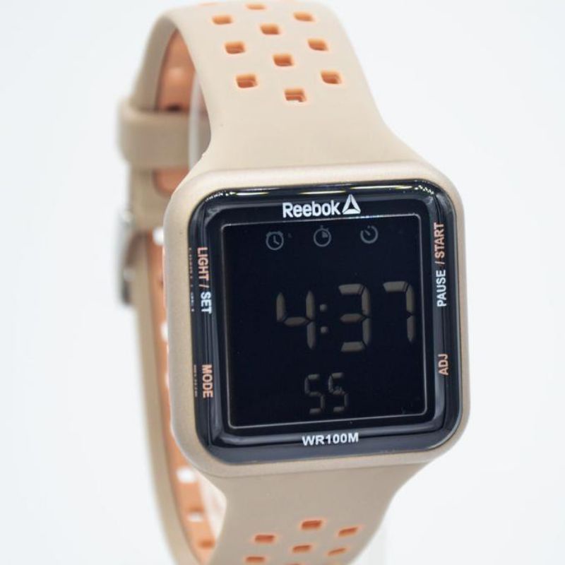 REEBOK RD-SQE-G9-PNPN-W3 DIGITAL jam tangan pria wanita sport tali rubber garansi resmi 2 tahun