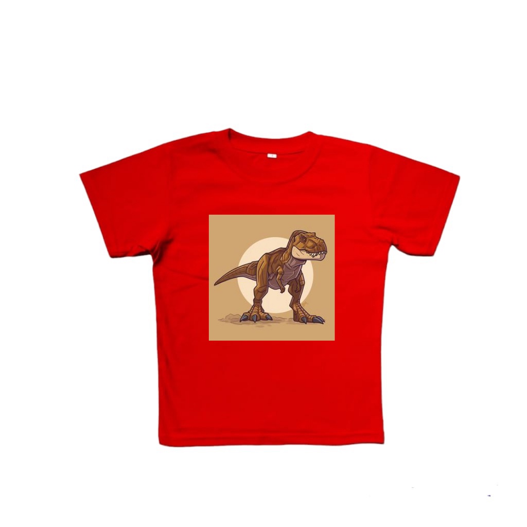 KAOS BAJU ANAK DINOSAURUS Tyrannosaurus Rex T-REX