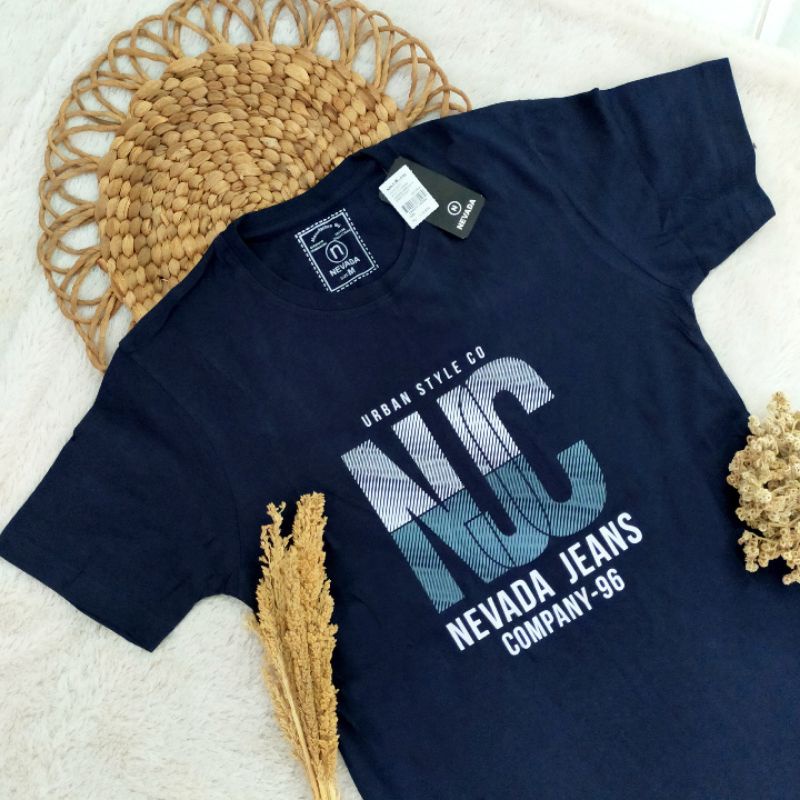 kaos pria nevada jeans premium murah original,kaos cowok,laki laki dewasa