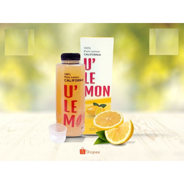 

U LEMON California100 % SARI LEMON - Minuman sari buah lemon 500 gram