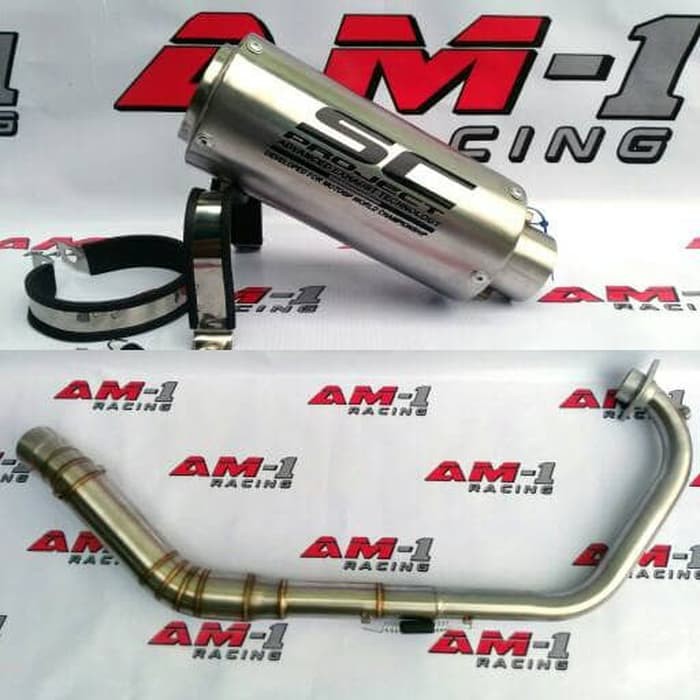 Knalpot SC Project All New CBR 150R 150 Facelift CBU K45 Lokal Cacing