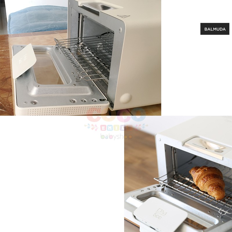 BALMUDA KH01 The Toaster Steam Oven Toaster 5 Cooking Modes Ready Stock