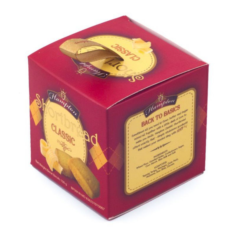 

Hampton Shortbread 100gr / Classic / Chocolate
