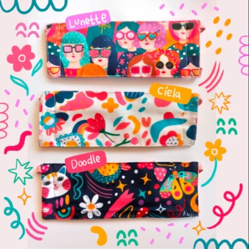 (BARU) Masker Kain by Tibby Wear
