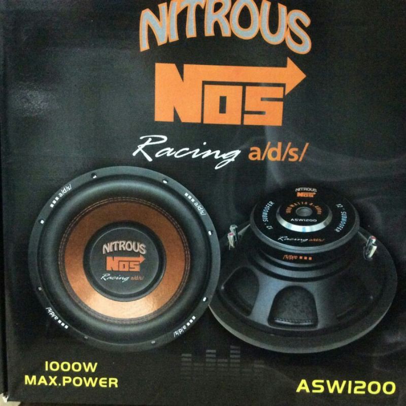 subwoofer ads 12 inch NITROUS dauble coil