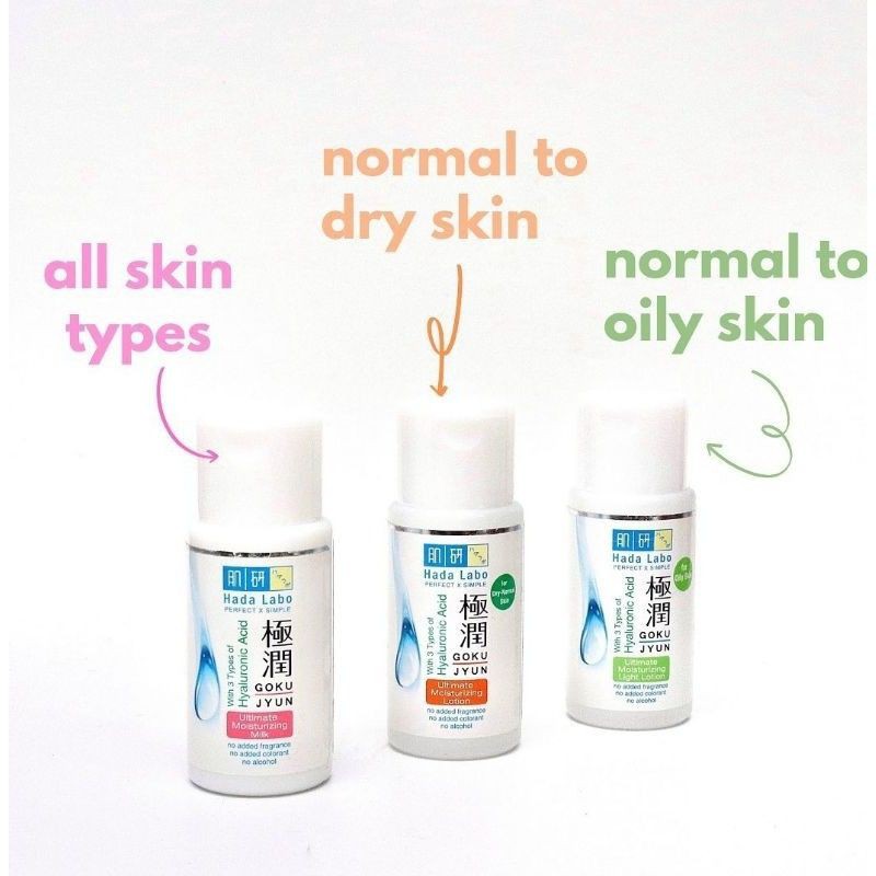 Hada Labo Gokujyun | Shirojyun Series Ultimate Moisturizing Lotion | Light Lotion | Milk | Whitening Face Wash