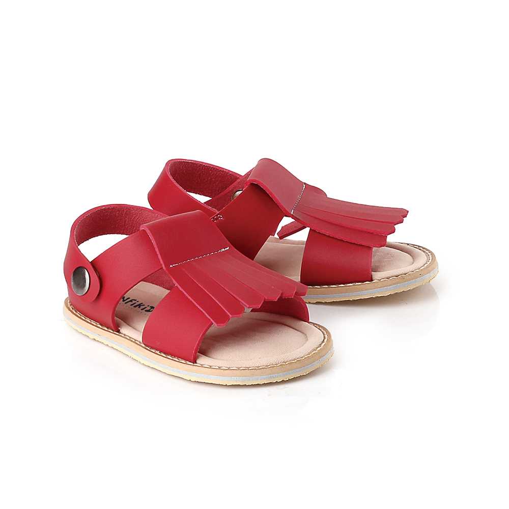 Toko Thabita Sepatu Anak Perempuan 1 2 3 Tahun Flat Shoes Cewek Bahan Sintetis Warna Merah